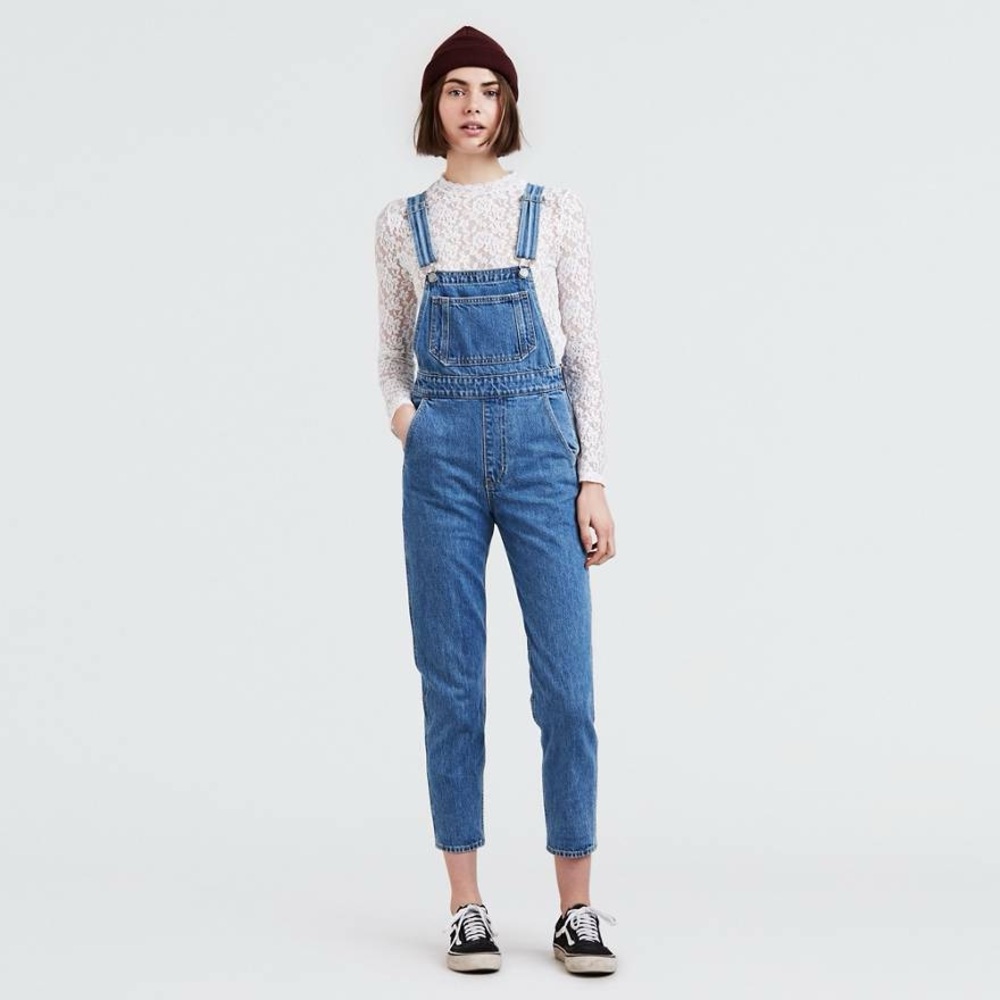 Levi’s Mom Fit Denim Overalls